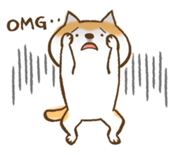 Shiba Inu Dog Shinbe sticker #9097846