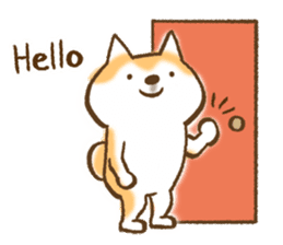 Shiba Inu Dog Shinbe sticker #9097854