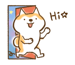 Shiba Inu Dog Shinbe sticker #9097856