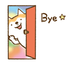 Shiba Inu Dog Shinbe sticker #9097858