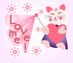 Cute cat witch Sticer 1 sticker #9099224