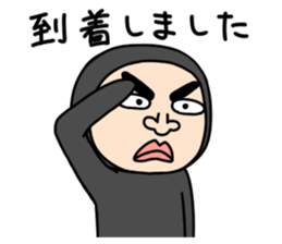 Middle-aged man with wearing tights 5 sticker #9099682