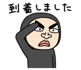 Middle-aged man with wearing tights 5 sticker #9099682