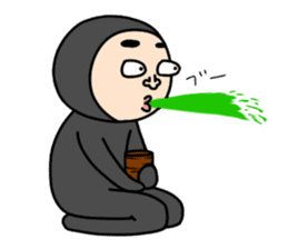 Middle-aged man with wearing tights 5 sticker #9099702