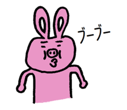 Pota rabbit sticker #9099740
