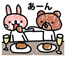 Dating stuffed toys sticker #9100295