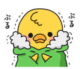 Couple of chick.winter sticker #9100584