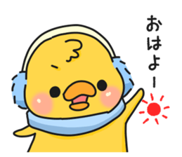 Couple of chick.winter sticker #9100588