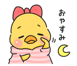 Couple of chick.winter sticker #9100589