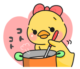 Couple of chick.winter sticker #9100593