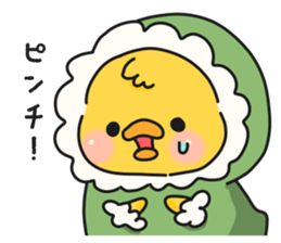 Couple of chick.winter sticker #9100603