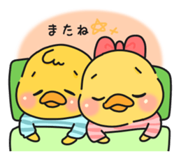 Couple of chick.winter sticker #9100604