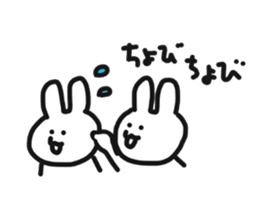 Shizuoka rabbit sticker sticker #9100706