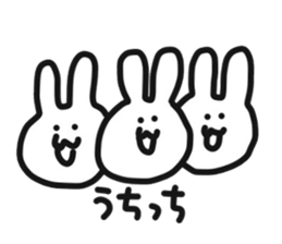 Shizuoka rabbit sticker sticker #9100730