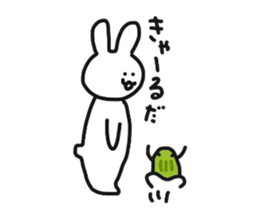 Shizuoka rabbit sticker sticker #9100740