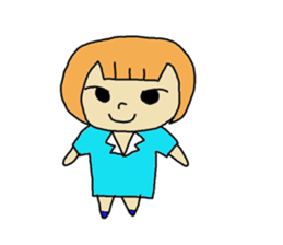 One day work hard Po~oya chan sticker #9100784