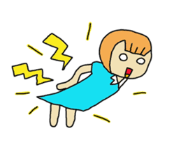 One day work hard Po~oya chan sticker #9100792