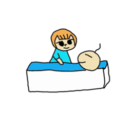 One day work hard Po~oya chan sticker #9100795