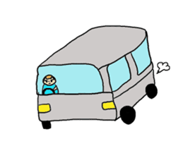 One day work hard Po~oya chan sticker #9100804