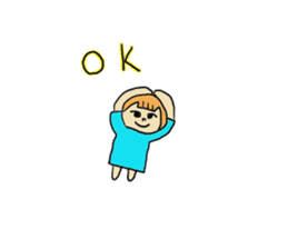 One day work hard Po~oya chan sticker #9100812