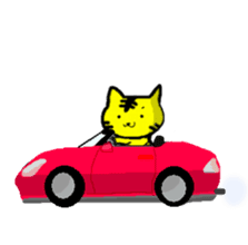 tabby cat 3 sticker #9101057
