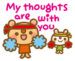 Be happy! Encouraging sticker sticker #9101352