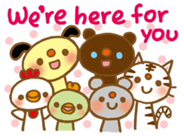 Be happy! Encouraging sticker sticker #9101355