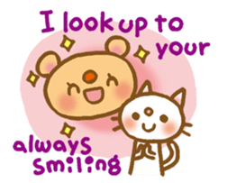 Be happy! Encouraging sticker sticker #9101356