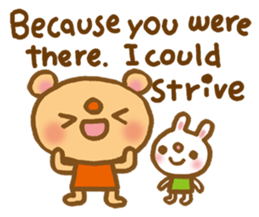 Be happy! Encouraging sticker sticker #9101358