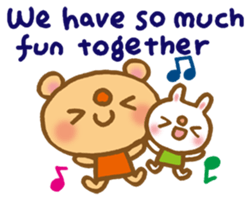 Be happy! Encouraging sticker sticker #9101363