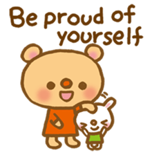 Be happy! Encouraging sticker sticker #9101367