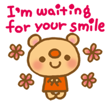 Be happy! Encouraging sticker sticker #9101369