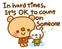 Be happy! Encouraging sticker sticker #9101373