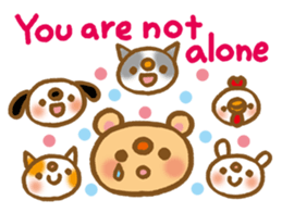 Be happy! Encouraging sticker sticker #9101376