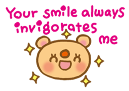 Be happy! Encouraging sticker sticker #9101381