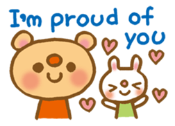 Be happy! Encouraging sticker sticker #9101382