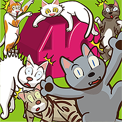There are 40 cats