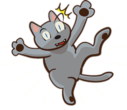 There are 40 cats sticker #9101464