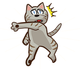 There are 40 cats sticker #9101465