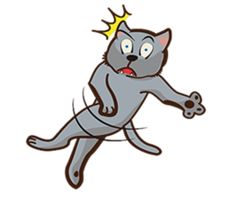 There are 40 cats sticker #9101474