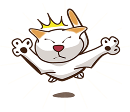 There are 40 cats sticker #9101483