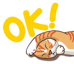 There are 40 cats sticker #9101503