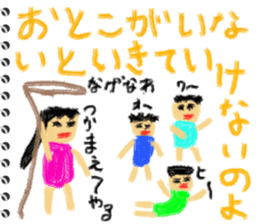 Picture diary of the kindergartener 7 sticker #9102883