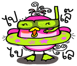 fifi little bird sticker #9103007