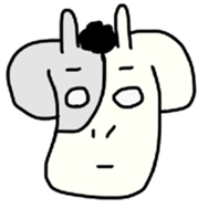Beef up! Ushi girl sticker #9103038