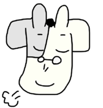 Beef up! Ushi girl sticker #9103045