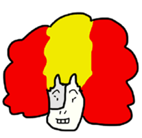 Beef up! Ushi girl sticker #9103051