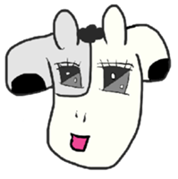 Beef up! Ushi girl sticker #9103052