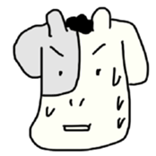 Beef up! Ushi girl sticker #9103057