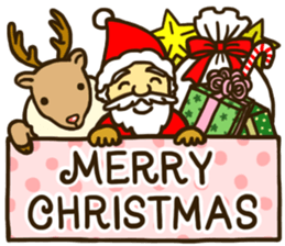 CHRISTMAS,NEW YEAR and MONKEY sticker #9103104